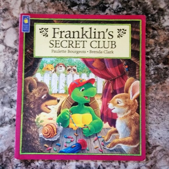 Franklin Paper Back Books-set of 5 - Picture 1 of 5